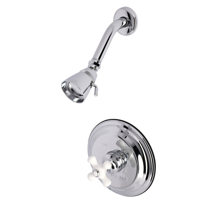 Kingston Brass Vintage Shower Faucet with Roughin Valve & Reviews